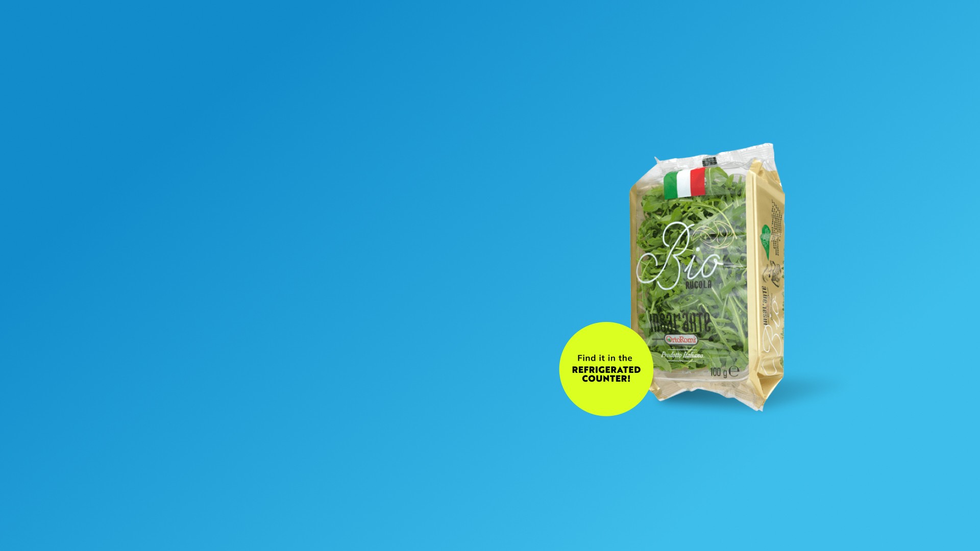 Organic rocket salad