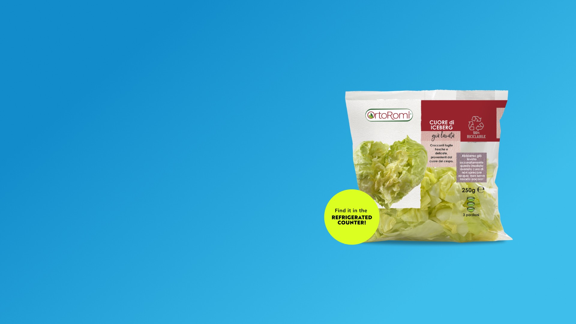 Iceberg salad/escarol