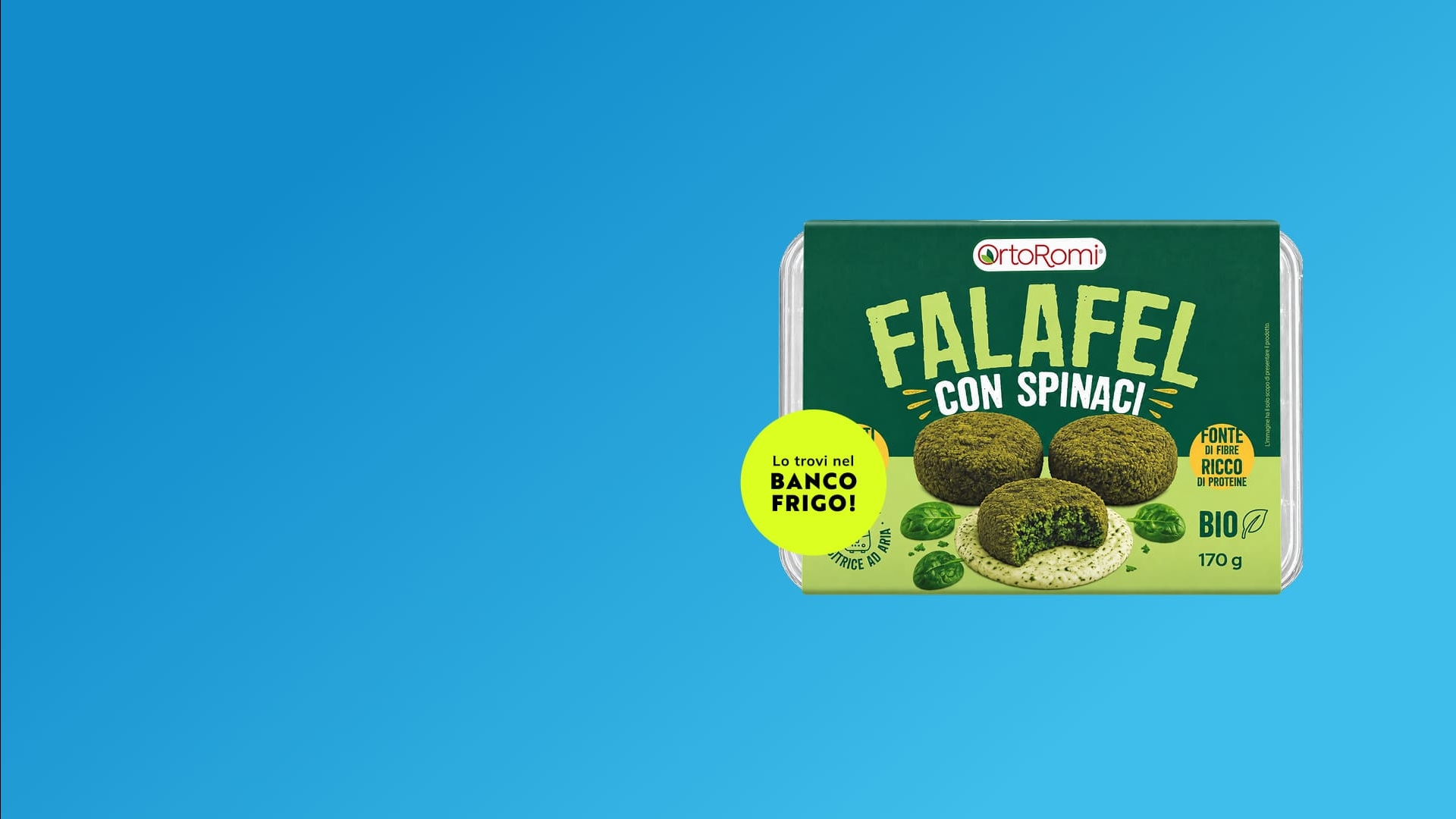Falafel con spinaci