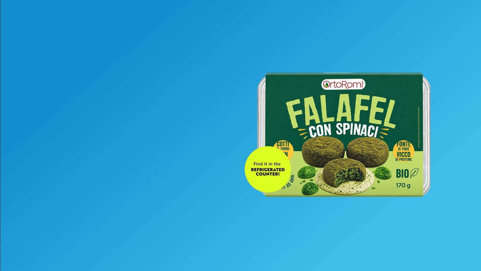 Spinach falafel
