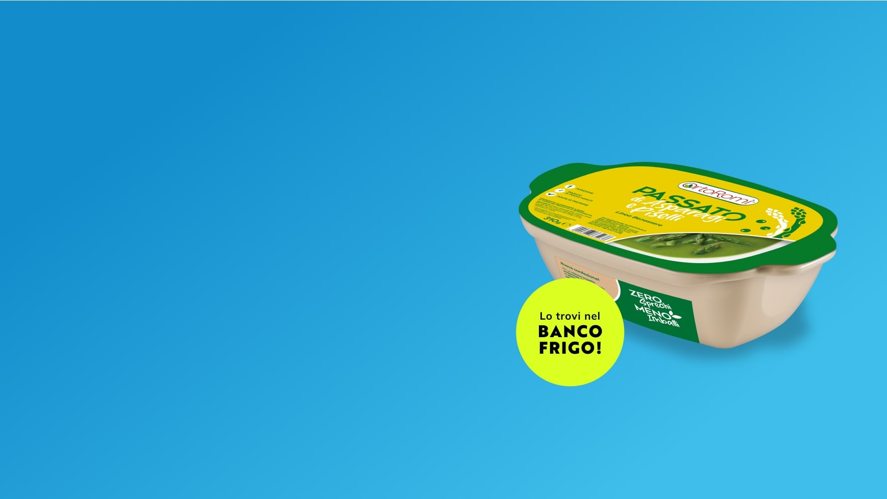 Passato di asparagi e piselli
