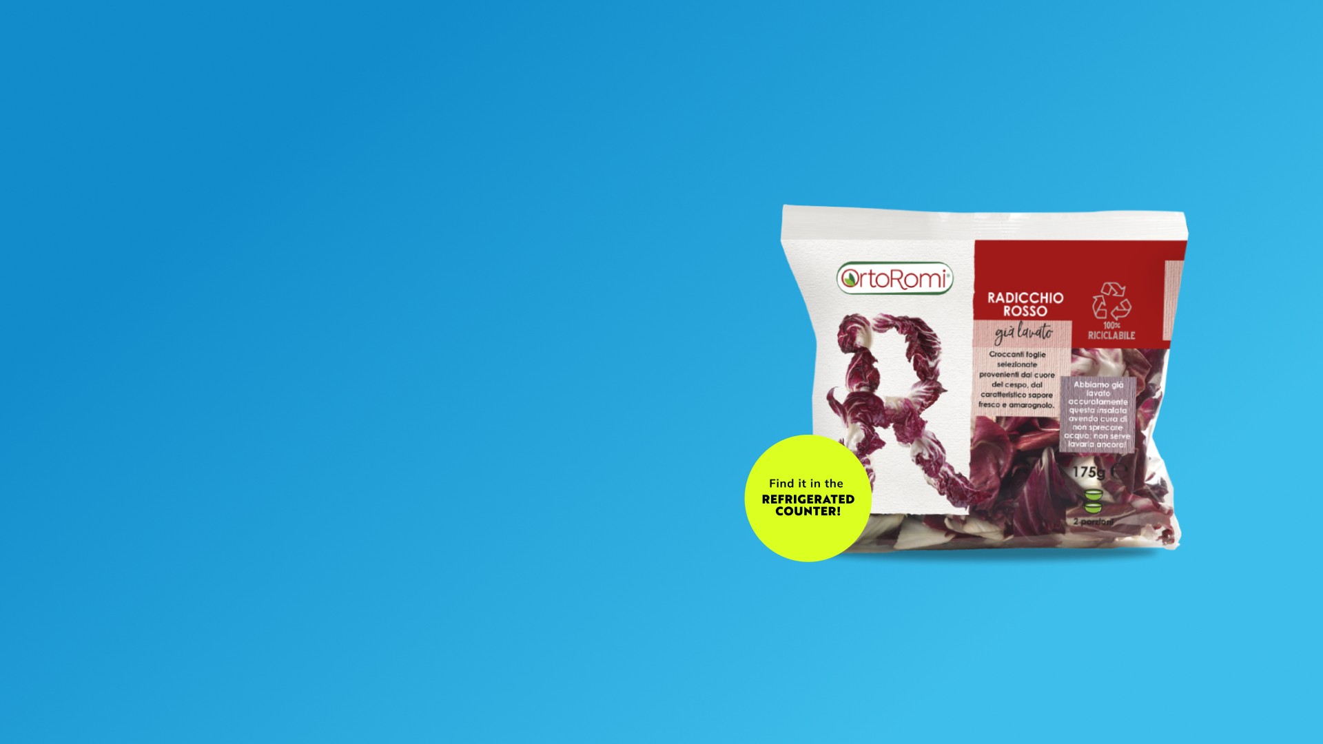 Red radicchios