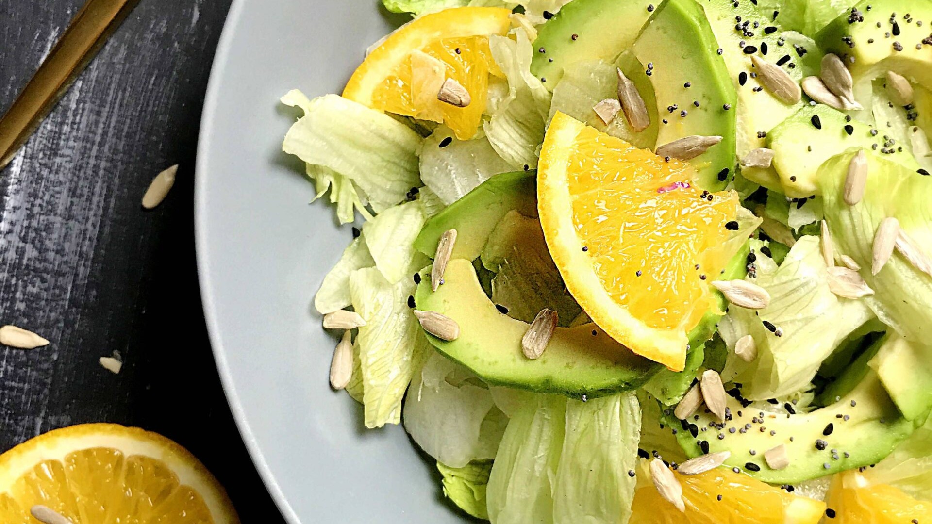 ICEBERG SALAD WITH AVOCADO