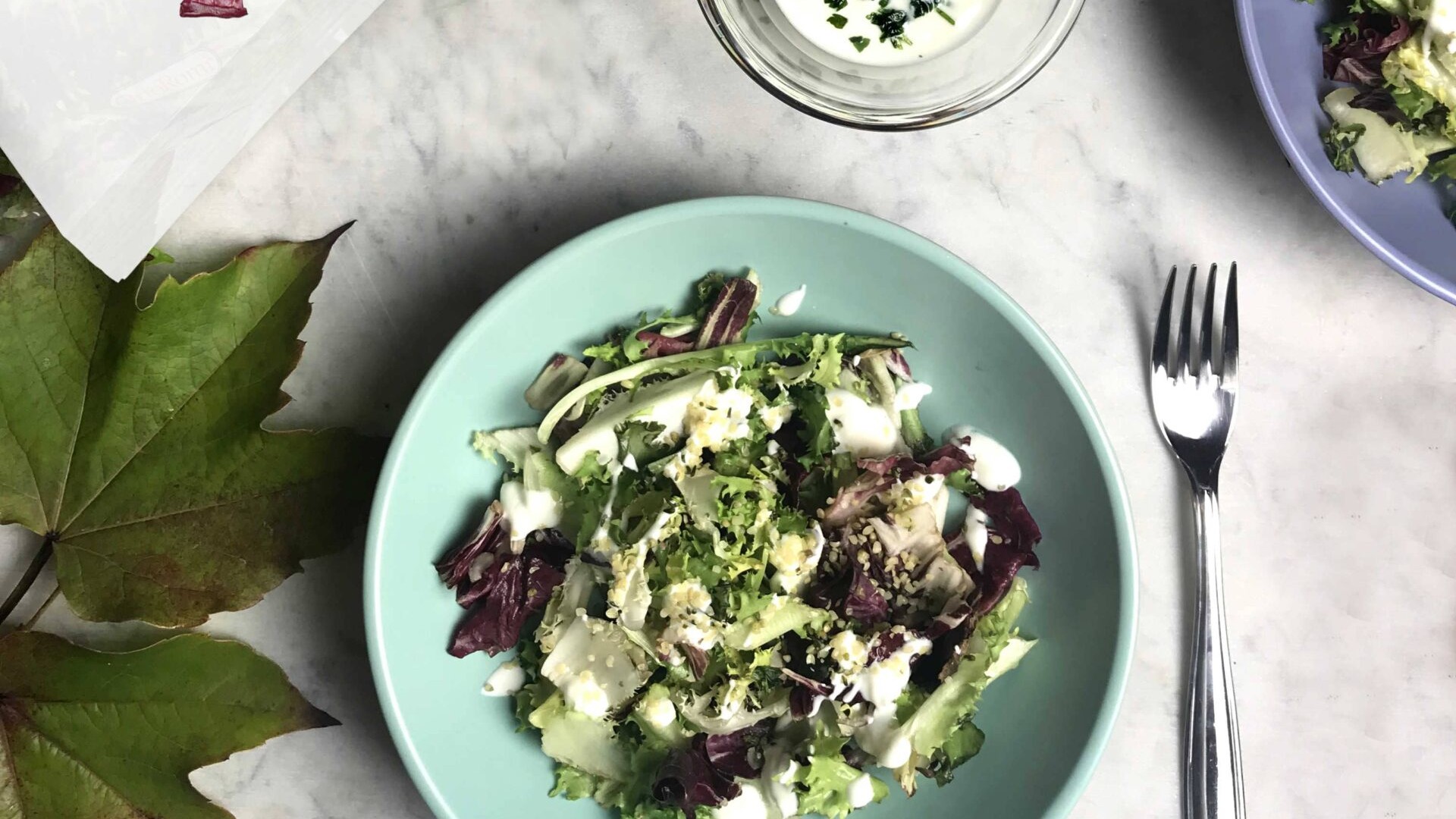 FANTASIOSA MIXED SALAD WITH GREEK YOGURT