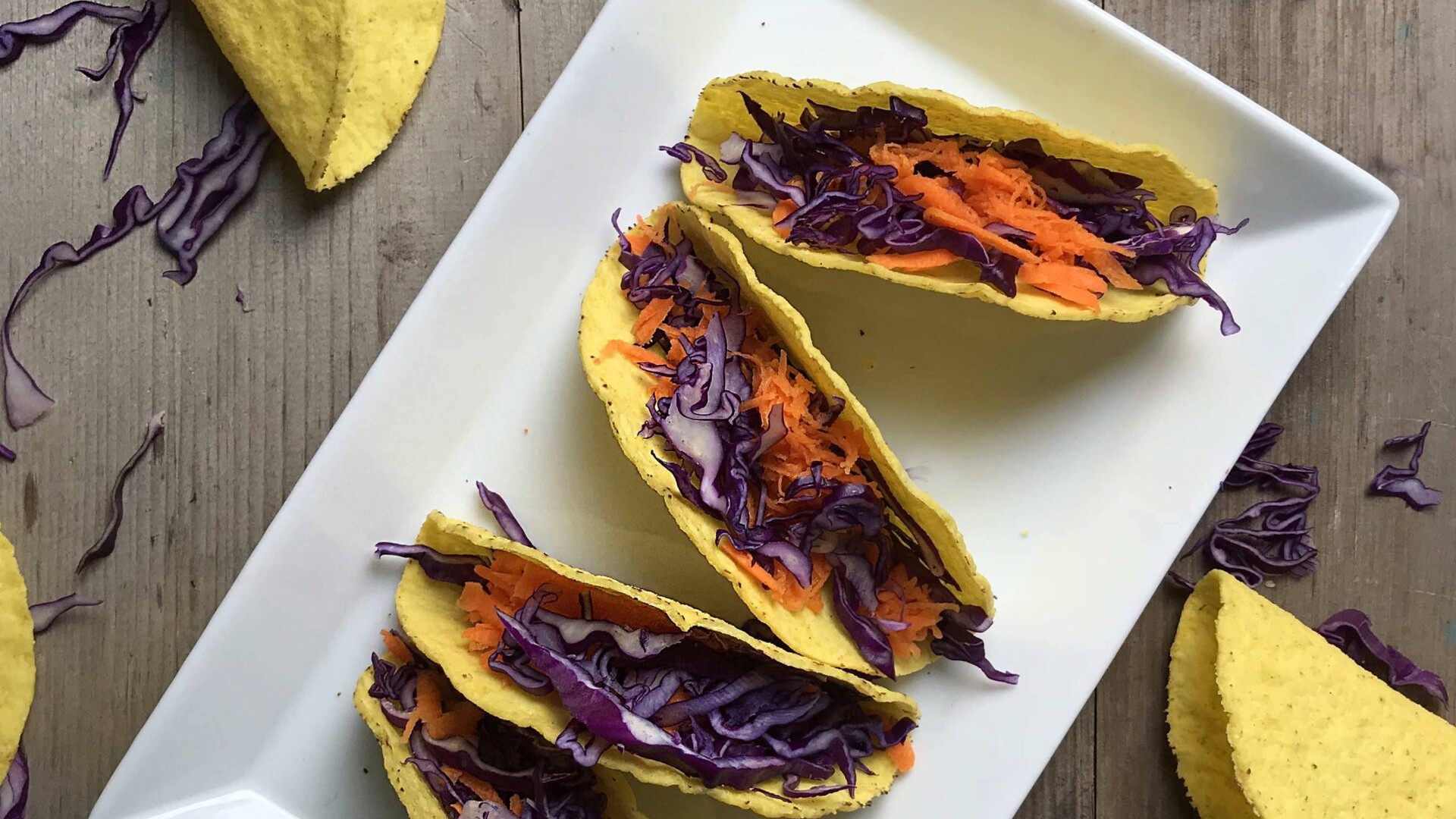 VEGAN TACOS WITH CABBAGE